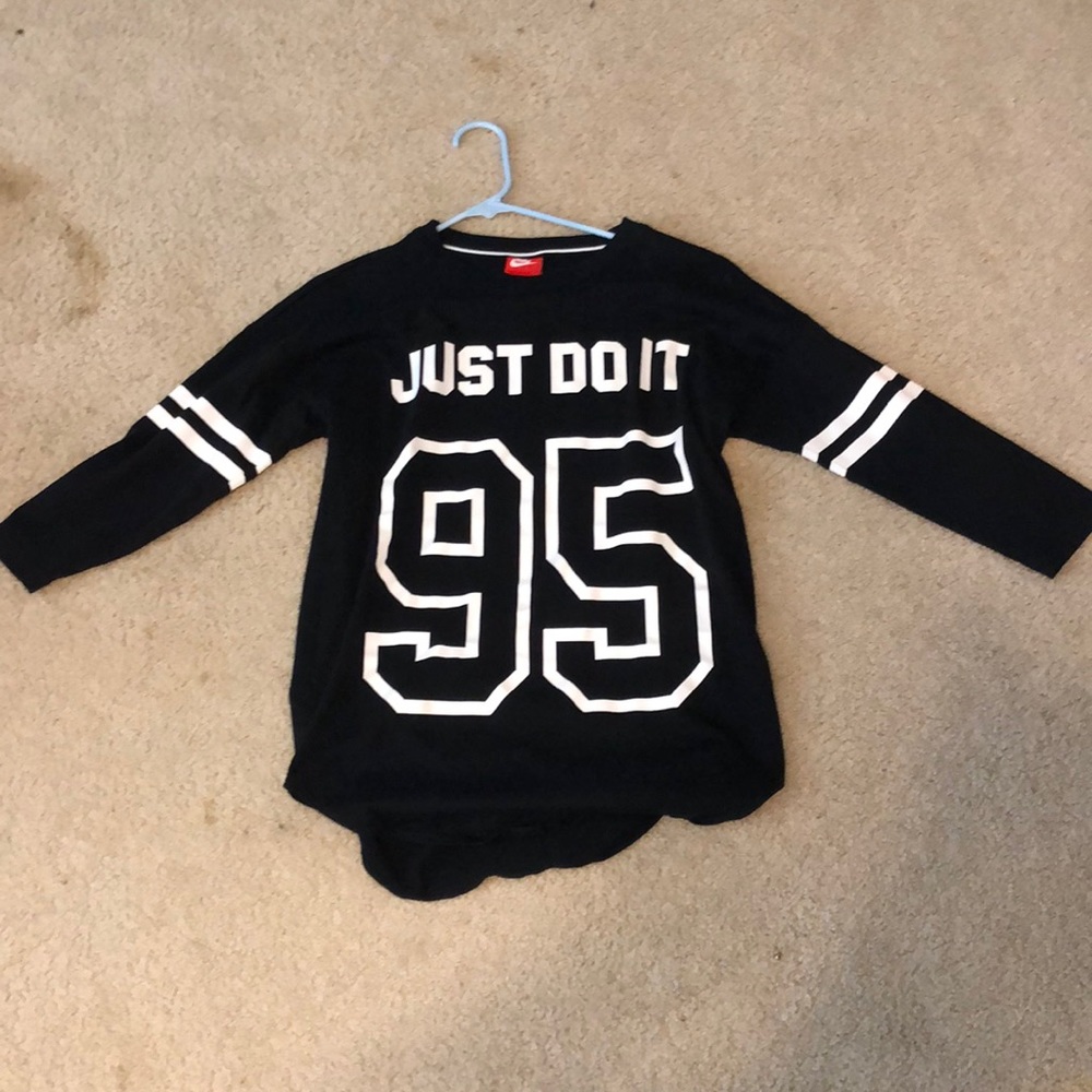 A black t-shirt